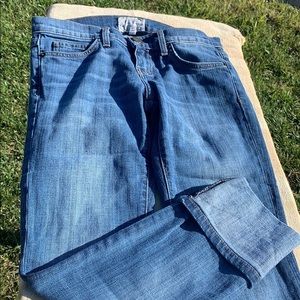 Current elliott beanstalk rolled jeans